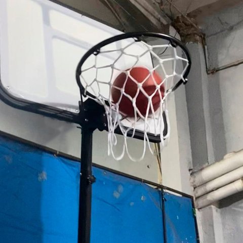 Tabela Cesta Bola Basquete Altura Ajustavel Rodinhas Partida Jogo Treino Quadra Ar Livre Resistente