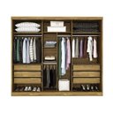 Ver imagem 2 de Guarda-Roupa 3 Portas Espelhadas Montenegro Tcil Móveis