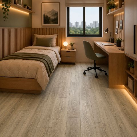 Piso Vinilico Colado Régua Cities 2mm Casa Grassi