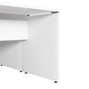 Ver imagem 6 de Mesa Escritório 2 Lugares 1,10m X 1,40m Pés Painel F5 Office Cor:branco