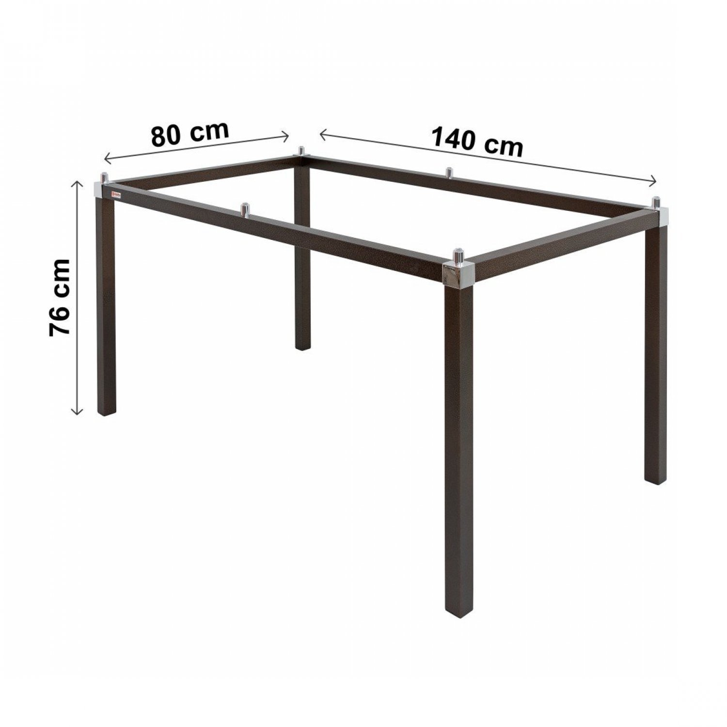 Conjunto de Mesa Com 6 Cadeiras Para Cozinha Tampo Retangular e Granito  1,50m Craqueado Sofia Ciplafe