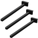 Ver imagem 1 de 03 Suportes Refletor Fachada Banner Braço 50cm 03 Cj - Preto