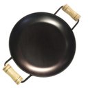 Ver imagem 1 de Chapa Disco Arado Chapa de Aço Alça Madeira 33cm