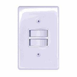 Kit 10 Interruptor 2 Teclas Paralelo 6a 250v Ilumi Cor:branco - 2