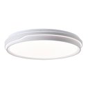 Ver imagem 1 de Plafon Moderno Prisma Branco 38cm Led 25w 3 em 1 Bivolt 16590-pl