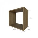 Ver imagem 6 de Conjunto com 2 Nichos Quarto Infantil Bege/Carvalho Mel