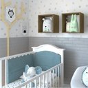 Ver imagem 1 de Conjunto com 2 Nichos Quarto Infantil Bege/Carvalho Mel