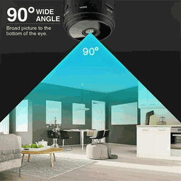 Mini Câmera Espiã A9 Wi-fi Segurança Discreta Eficiente 24h - 6