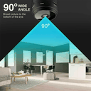 Ver mais imagens de Mini Câmera Espiã A9 Wi-fi Segurança Discreta Eficiente 24h