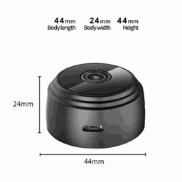 Mini Câmera Espiã A9 Wi-fi Segurança Discreta Eficiente 24h - 4