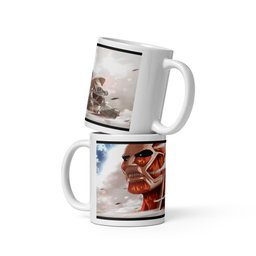 Caneca de Porcelana Attack On Titan Modelo 25 - 5