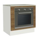 Ver imagem 1 de Balcão para Forno de Embutir 80 X 60 Cm com Tampo Branco/rustic Glamy, Stella Madesa Branco/rustic