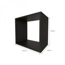 Ver imagem 6 de Conjunto com 2 Nichos Quarto Infantil Preto