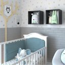 Ver imagem 1 de Conjunto com 2 Nichos Quarto Infantil Preto