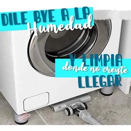 PES ANTI VIBRACAO MAQUINA DE LAVAR ROUPA KIT 4 PEZINHOS FOGAO GELADEIRA SECADORA NIVELADOR MULTIUSO - 4