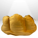 Ver imagem 3 de Cama de Pelúcia para Pets Desenho Pata 12x43cm Laranja