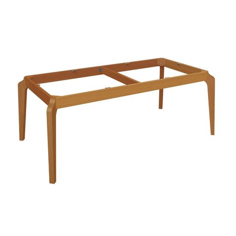 Base de Madeira Maciça para Mesa de Jantar Petra