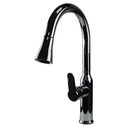 Ver imagem 1 de Misturador Monocomando Cozinha Bica Móvel com Ducha Michelangelo Chrome - 00049