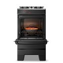Ver imagem 6 de Fogão a Gás Esmaltec Mesa Inox Tampa de Vidro Forno 50l Ideal Top Preto 4 Bocas Bivolt