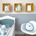 Ver imagem 7 de Conjunto 3 Nichos para Quarto Infantil Amarelo
