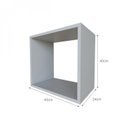 Ver imagem 6 de Conjunto 3 Nichos para Quarto Infantil Cinza/Cristal