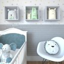 Ver imagem 7 de Conjunto 3 Nichos para Quarto Infantil 