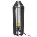 Ver imagem 1 de Luminária de Chão MDF PENEDO:Preto/Kit com 3 - 90x20cm, 75x20cm e 60x20cm