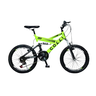 Bicicleta Colli Gps Aro 20 Suspensão Dupla Freio V-break 21 Marchas Verde - 1