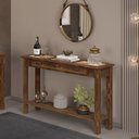 Ver imagem 2 de Aparador Rústico para Sala de Estar 150cm W01 Tampo com Cerâmica Madeira Maciça Imbuia Clique Chique