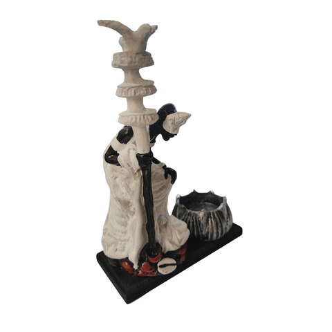 Oxalufã Porta Vela Orixá Umbanda Candomblé Axé 15 cm Loja Mistica Porta Vela Oxalufã 15 cm