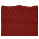 Ver imagem 1 de Cabeceira Dubai 100cm Suede - Renascer Decor:marsala