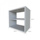 Ver imagem 6 de Conjunto 2 Nichos Prateleira para Quarto Infantil Cinza/Cristal