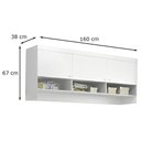 Ver imagem 4 de Quarto Infantil Phoenix Baby com Guarda-roupa Modulado e Cômoda Eloísa 4 Peças Branco