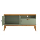 Ver imagem 4 de Rack Sirius 1.6 para Sala Tv 60 Polegadas - 3 Cores:alecrim/cinamomo