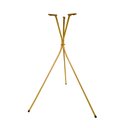 Ver imagem 1 de Base Tripé de Mesa Pé Palito Dourado 60cm Pé Mesinha Bistrô Lateral Decoração Minimalista Industrial