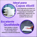 Ver imagem 2 de Kit com 4 Enchimentos para Almofadas 45x45 – Espuma Macia e Tnt