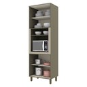 Ver imagem 4 de Torre Quente 71.5cm para 1 Forno 4 Portas Connect Henn - Duna/cristal