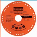 Ver imagem 1 de Disco de Corte Diamantado 125mm para Metal Inox e Ferro Borda Continua Alta Durabilidade para Esmeri
