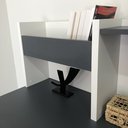 Ver imagem 7 de Escrivaninha Mesa Escritório com Painel France Home Office