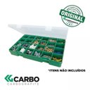 Ver imagem 2 de Caixa Organizadora Pesca Ferramentas Grande Carbografite 24d:verde