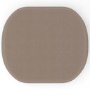 Ver imagem 5 de Kit 2 Puffs Decorativos Orgânico para Living Quarto 70cm Doha W01 Bouclê Bege - Lyam Decor
