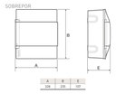 Ver imagem 7 de Quadro P/ 12 Disjuntores Pvc 328x235x107mm Sobrepor Legrand