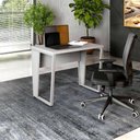 Ver imagem 1 de Mesa Industrial Escritório 90cm X 60cm Pés Metal F5 Office Cor:cinza