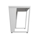 Ver imagem 6 de Mesa Industrial Escritório 90cm X 60cm Pés Metal F5 Office Cor:cinza