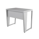 Ver imagem 3 de Mesa Industrial Escritório 90cm X 60cm Pés Metal F5 Office Cor:cinza