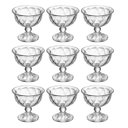 Ver imagem 1 de Jogo de Taças de Sobremesa em Cristal Diamond 180ml 9 Peças - Lyor