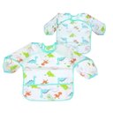 Ver imagem 3 de Unidade Babador Manga Longa Blw Baby Mundo Dino Bebê Cuidado
