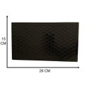 Ver imagem 2 de Desempenadeira Plástica Corrugada Preta 15x26