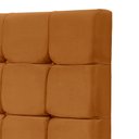 Ver imagem 5 de Cabeceira Cama Queen Estofada 1,60 - Maia Veludo Terracota