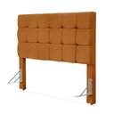 Ver imagem 2 de Cabeceira Cama Queen Estofada 1,60 - Maia Veludo Terracota